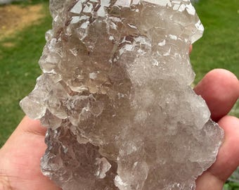 269gms Elestial Quartz Terminated Cluster, Collectors Specimen Pakistan