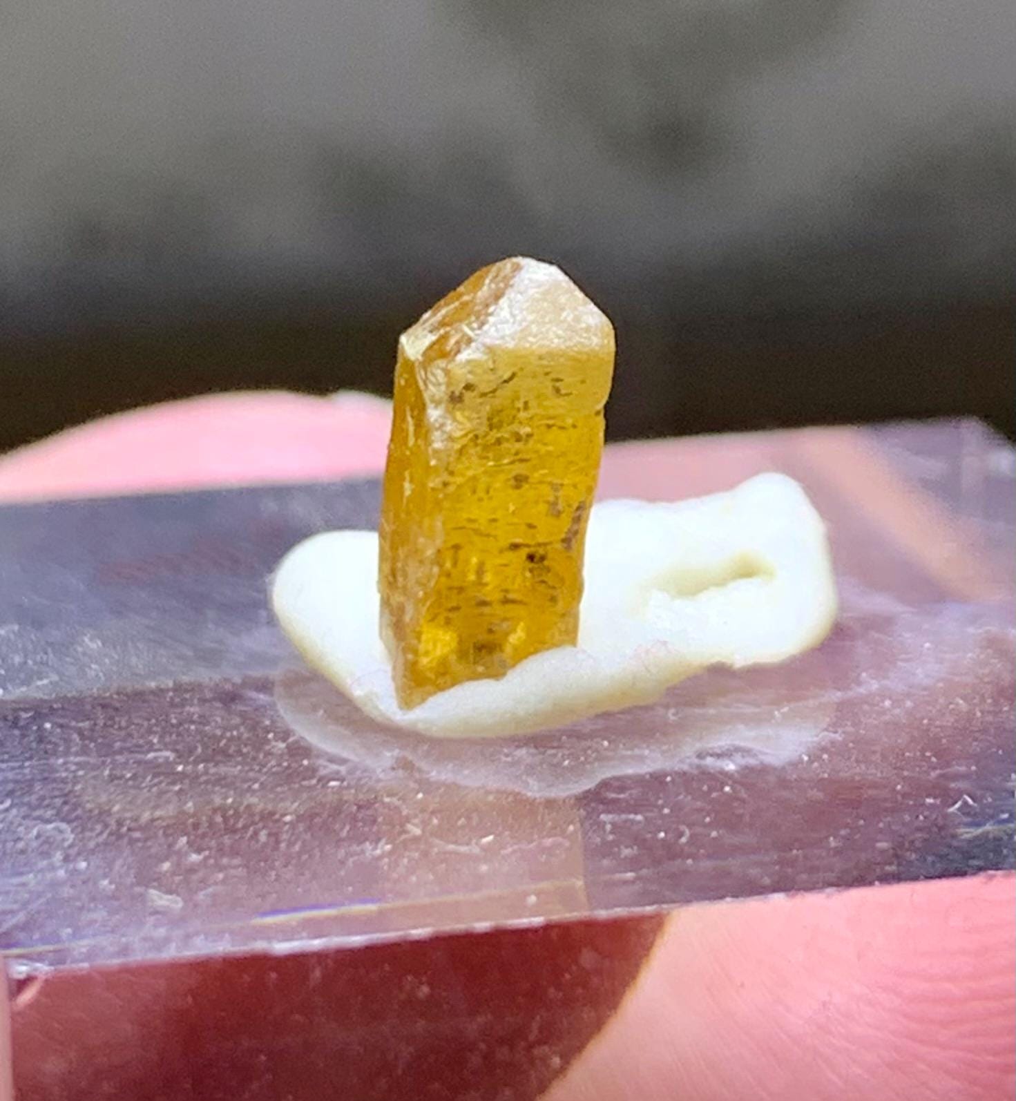 Rare Golden Brown Xenotime Crystal, Zagi Mountain Mineral Specimen
