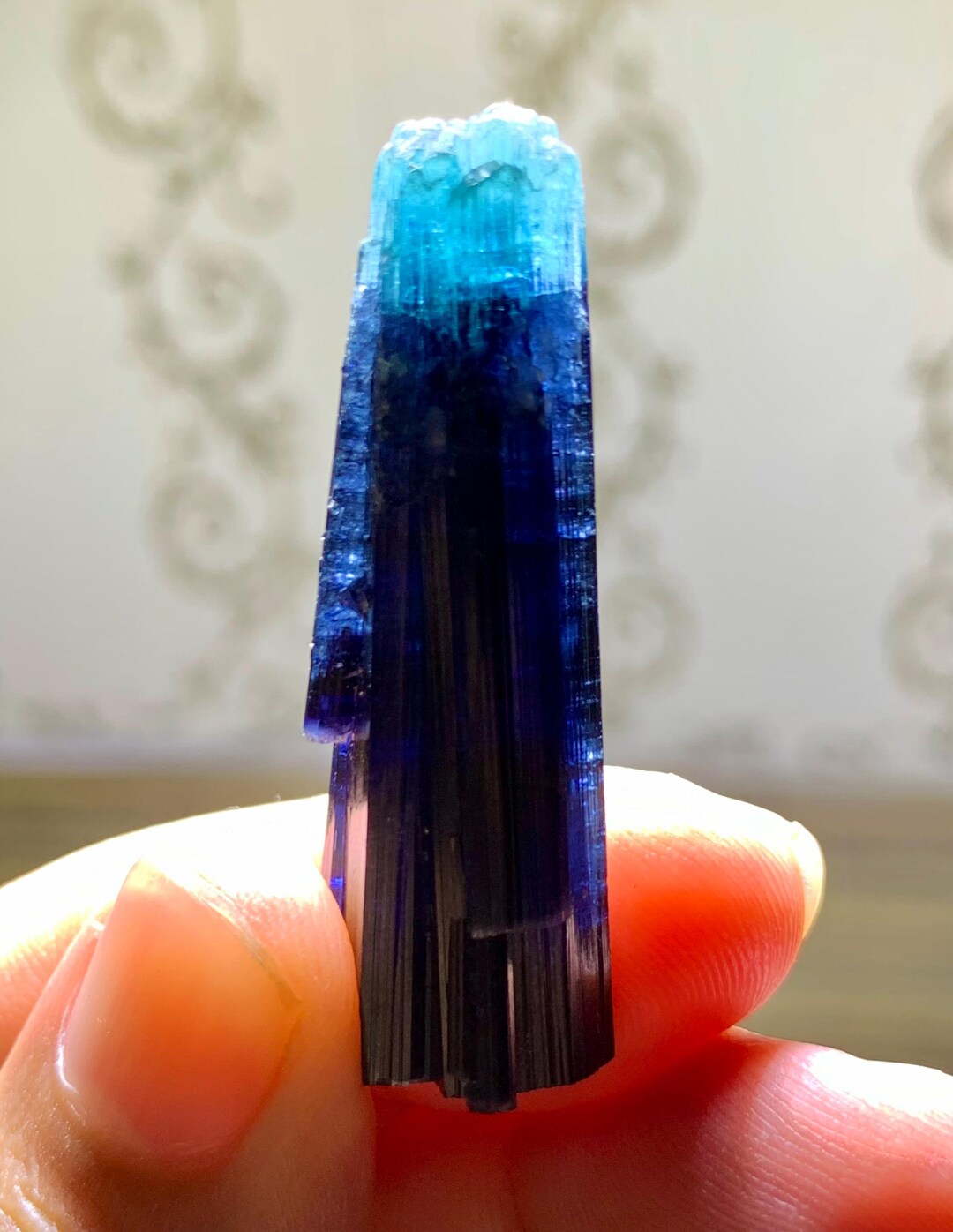 Foitite Tourmaline Crystal, Afghanistan Mineral Specimen, 12gms - Etsy