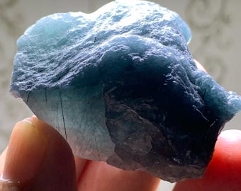Blue Quartz with Riebeckite Inclusions, Zagi Mountain Specimen