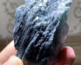 Blue Quartz with Riebeckite Inclusions, Zagi Mountain Specimen