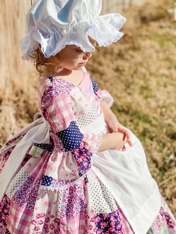 Williamsburg Historical Handmade Costumes Dress ~Red Pioneer~ Child Size 4 to 14 Williamsburg Historical Handmade Costumes Dress ~Red Pioneer~ Child Size 4 to 14
