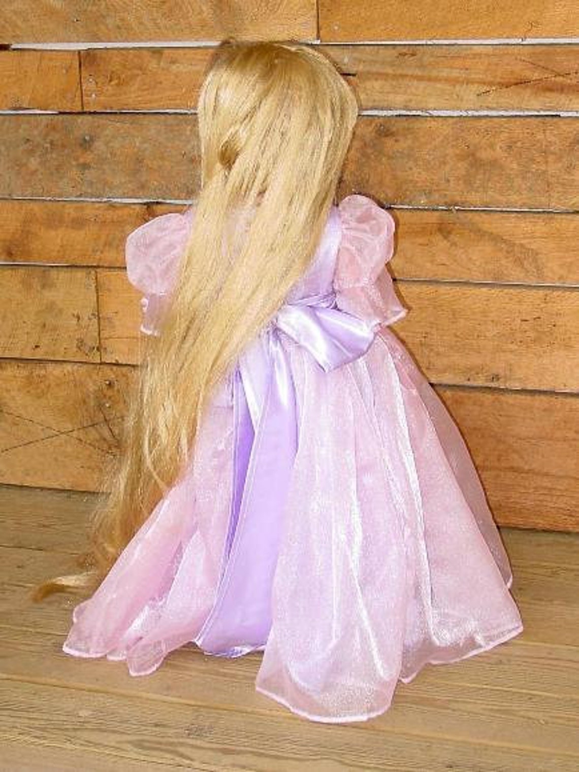 Princess Modest Quality Dress Up Girls Pretend Rapunzel Etsy