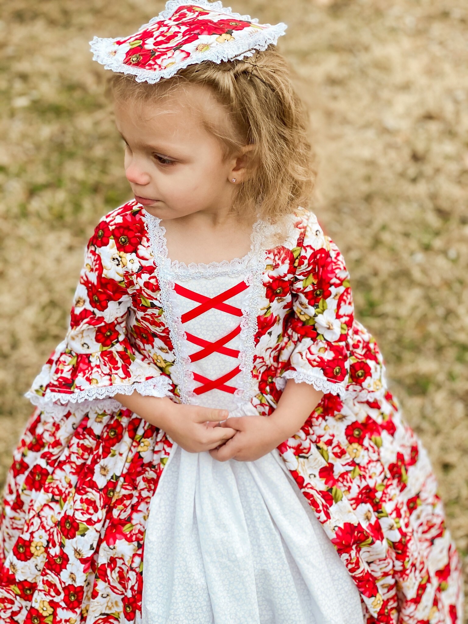 Williamsburg Historical Handmade Costumes Dress ~Red Pioneer~ Child Size 4 to 14 Williamsburg Historical Handmade Costumes Dress ~Red Pioneer~ Child Size 4 to 14