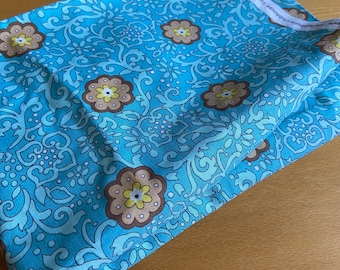 3/4 yard x 44"  quilting cotton sewing fabric. Daydreams Michael Miller SG 6234 Swirly Girl Design Clubhouse Ring Around The Posy