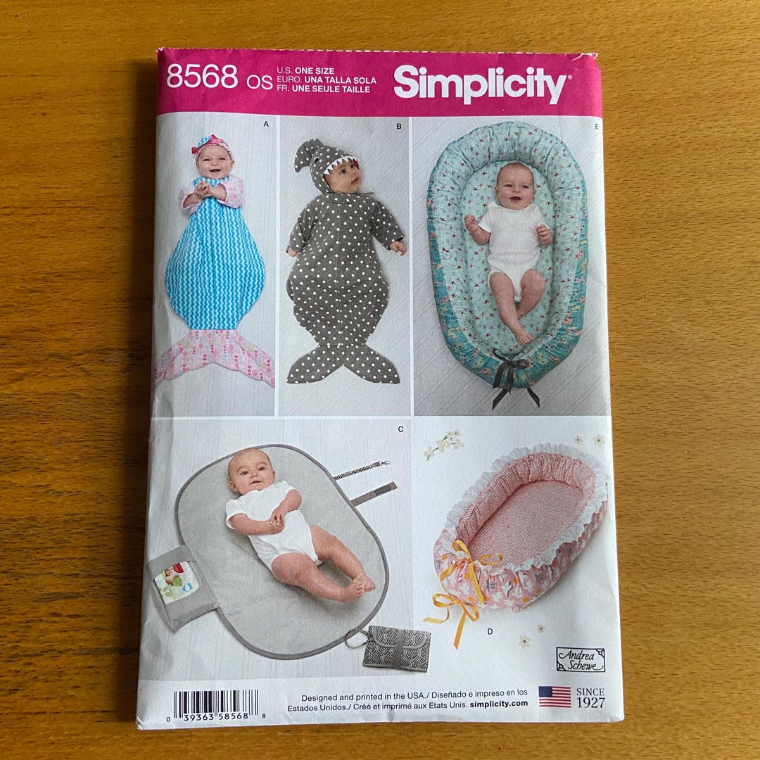 Simplicity 8568 Sewing Pattern Baby/infant Swaddle Sack/changing Pad W ...