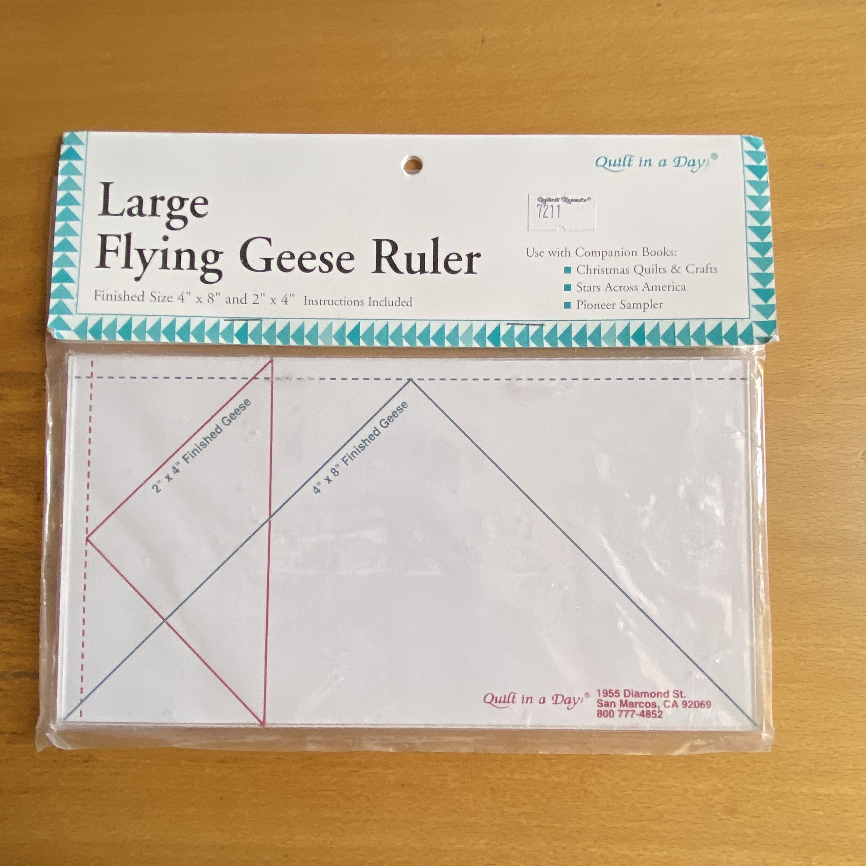 Quilt in A Day Flying Geese Ruler - Large