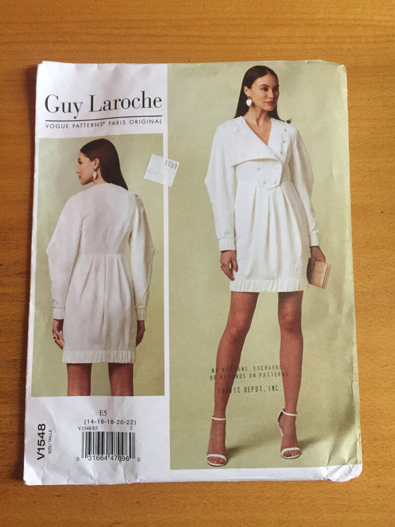 CUT Lg Package Choose Your Style Vogue Sewing Pattern
