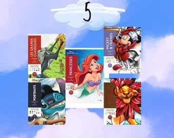 100++ [DIGITAL] Disney Coloring Book - Combo 2