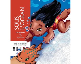 100++ [DIGITAL] Disney Coloring Book - Sous L'Ocean