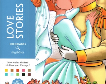 100++ [DIGITAL] Disney Coloring Book - Love Story