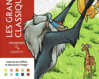 100++ [DIGITAL] Disney Coloring Book - Grands Classique Tome 1