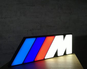 Wand- Tischlampe BMW M Dimmbar USB LED