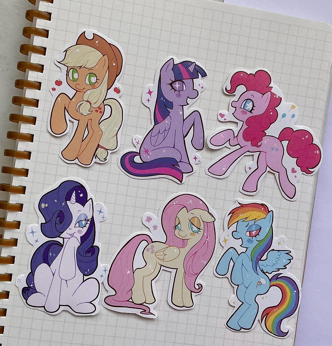 My Little Pony MLP Vynil Stickers!! - Etsy