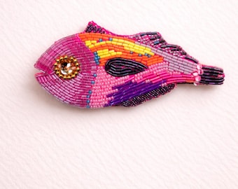 Tropical Fish Brooch