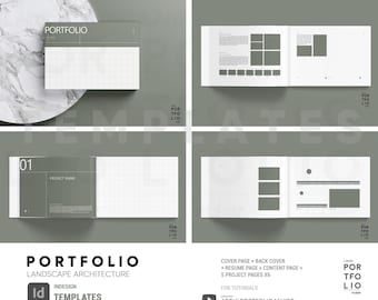 Landscape Architecture Portfolio Template 2