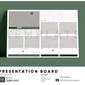 Architectural Presentation Board Template