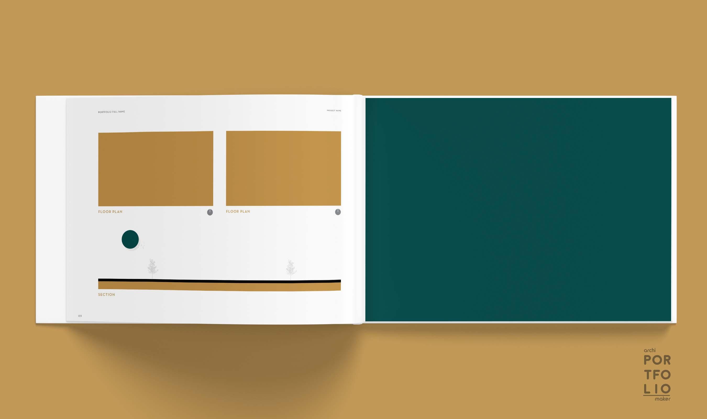 Architectural & Interior Design Portfolio Template 32 - Etsy