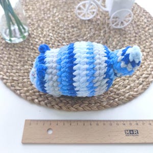 Gehäkelte Katze – KnuddelMiez – kleine Anti-Stress Katze – Handgemachtes Kuscheltier – Amigurumi Cat Plush – Geschenk für Katzenliebhaber afbeelding 10