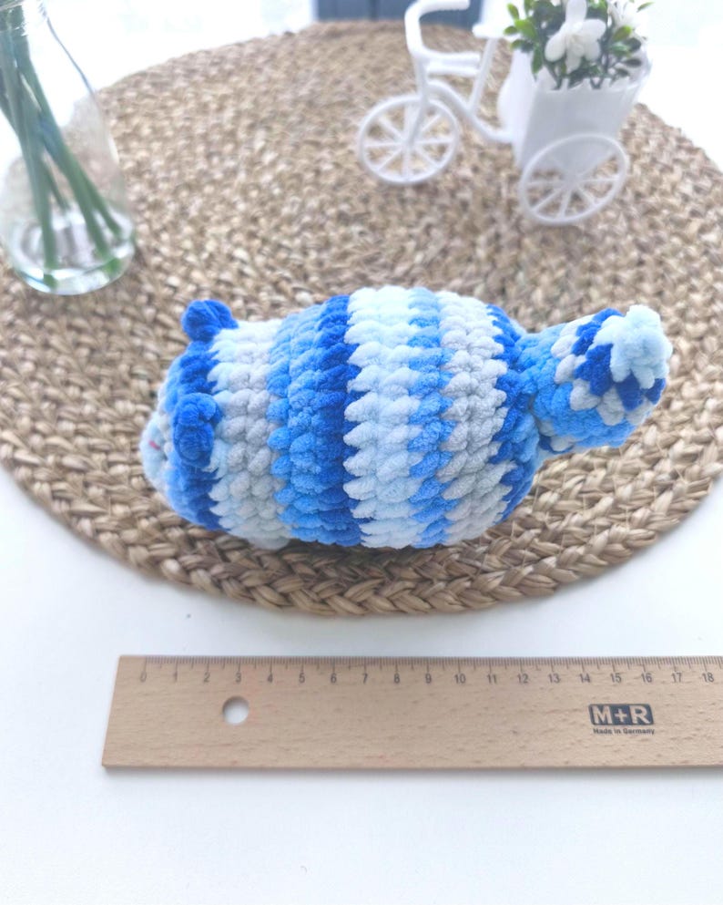 Gehäkelte Katze – KnuddelMiez – kleine Anti-Stress Katze – Handgemachtes Kuscheltier – Amigurumi Cat Plush – Geschenk für Katzenliebhaber afbeelding 10