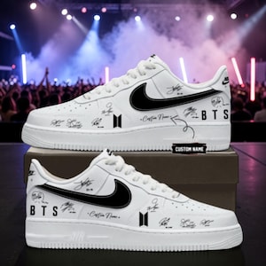 Bts Shoes Nike - Etsy
