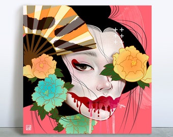 Derision - Kuchisake Onna - Matte Print (Unsigned)