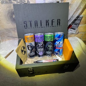 S.T.A.L.K.E.R. Energy Survival Crate – Post-Apocalyptic Collector Box – Handmade Prop – Chernobyl Edition