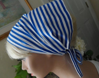 Christian Headcovering /  Extra - Wide Headband / Half-Headcovering / Headwrap /  Garlands of Grace  /  CottageCore Women & Girls, Cotton