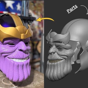 custom 3D Modeling 3D Printing of cosplay 3D Model helmet