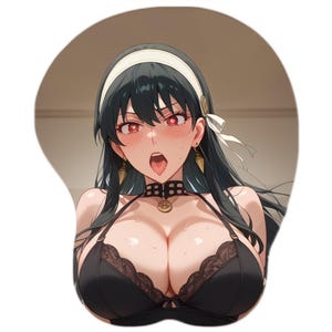 Hentai Yor Forger Mousepad Boobs Spy x Family Wrist Rest Ergonomic Gift