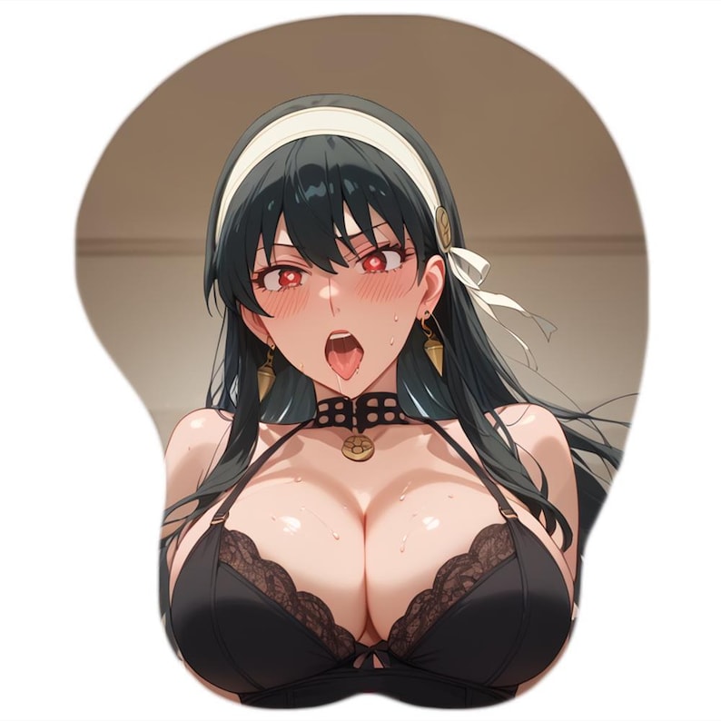 Hentai Yor Forger Mousepad Boobs Spy x Family Wrist Rest Ergonomic Gift