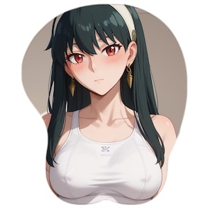 Hentai Yor Forger Mousepad Boobs Spy x Family Wrist Rest Ergonomic Gift