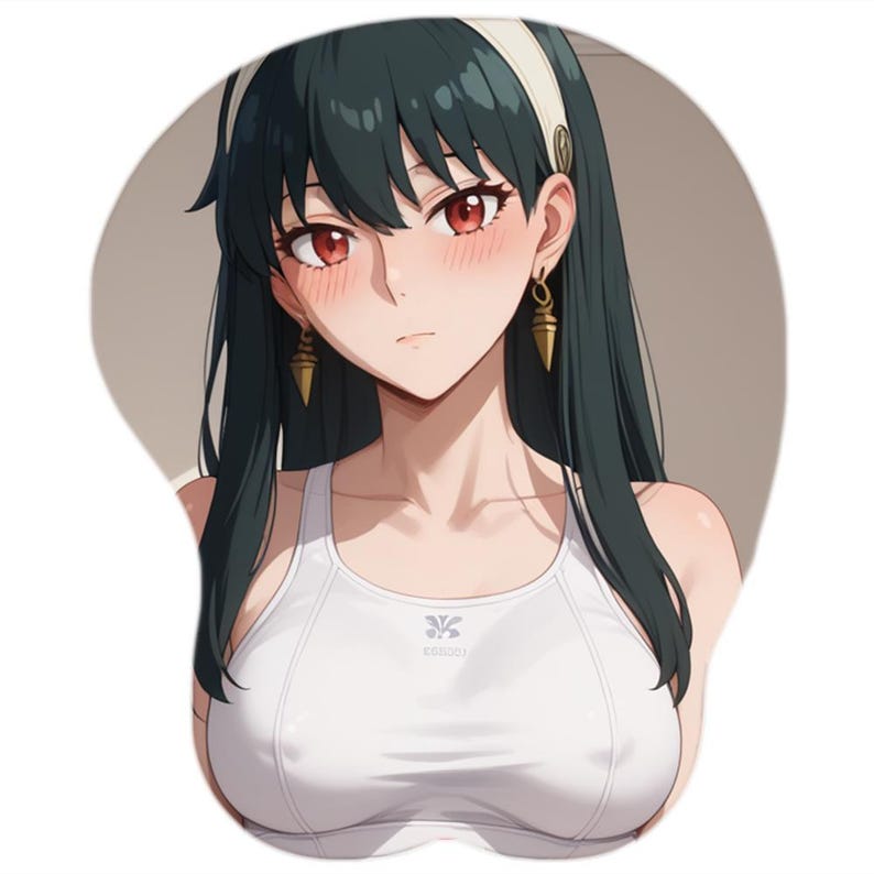Hentai Yor Forger Mousepad Boobs Spy x Family Wrist Rest Ergonomic Gift