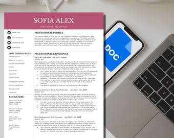 Professioneel cv + sollicitatiebrief, cv-sjabloon | Moderne cv, direct downloaden