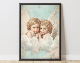 空山基＊アート＊天使＊エンジェル＊90sビンテージ＊オフセット印刷＊白系額装 空山基アート＊天使＊エンジェル＊90sビンテージ＊ オフセット印刷