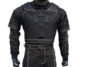Mandalorian Flight Suit: Custom Bounty Hunter Cosplay, Cotton Blend