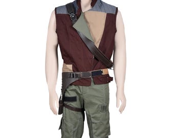Traje de superviviente Jedi de Cal Kestis / Traje de vuelo para cosplay de Star Wars