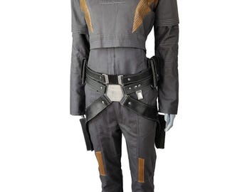 Bo-Katan Kryze Mandalorian Beskar Suit, Custom Cosplay Flight Suit