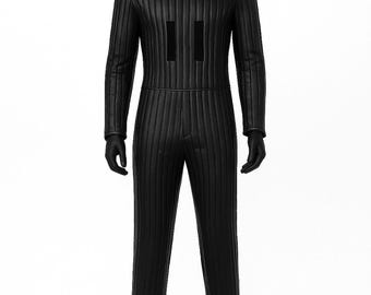 Op Darth Vader geïnspireerde bodysuit: handgemaakt cosplaykostuum