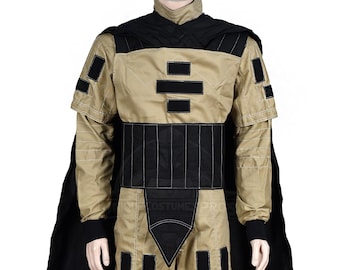 Traje mandaloriano hecho a mano: Traje de vuelo beskar de Din Djarin