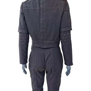 Handgemaakt Mandalorian Bo-Katan Kryze-cosplaykostuum - Flight Suit met leren armband afbeelding 4
