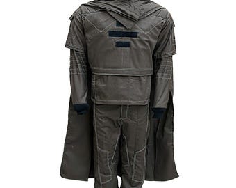Mandalorian Starwars Beskar Din Djarin custom cosplay costume Mando Bounty hunter 4 piece flight suit with Mando Shall