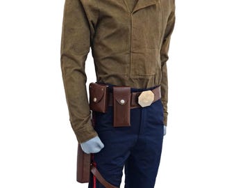 Disfraz de Han Solo hecho a mano para cosplay / Traje de Star Wars