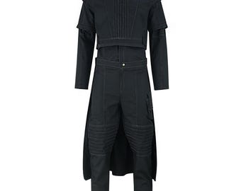 The boob of boba fett Handmade Mandalorian Flight Suit Boba Fett, Custom Beskar black boba premium flight Suit