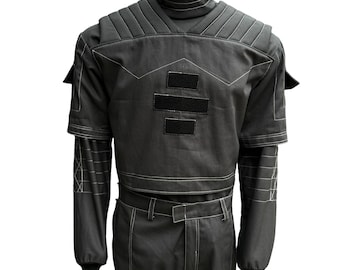 Mandalorian Beskar Flight Suit - Star Wars Cosplay, Custom Bounty Hunter Costume