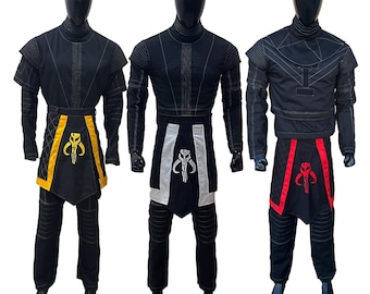 Mandalorian Boba fett Starwars Cosplay Beskar Flight Suit book of boba fett flight Suit