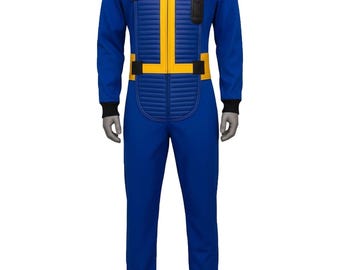 Fallout Vault Dweller Cosplay Jumpsuit: Retro Gamer handmade Costume