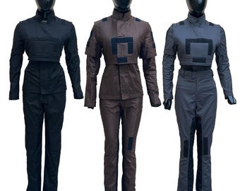Sabine Wren female Mandalorian warrior Starwars Custom Cosplay Outfit Sabine wren Flight Suit with 3 colors