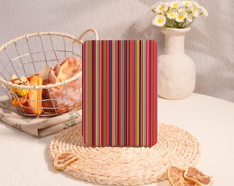 Retro Rainbow Stripe,Personalized Kindle Case/Cover/Protector,Customized Birthday Gift,For Kindle Colorsoft/Basic,Kindle11 12 2024 KPW 10 12