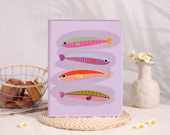 Colorful Fish Art,iPad Case with Auto Wake for iPad Pro13"11" iPad A16 11" 10 10.9" 7/8/9 10.2" Mini 7/6/5/4 8.3",iPad Air 6/7 2025